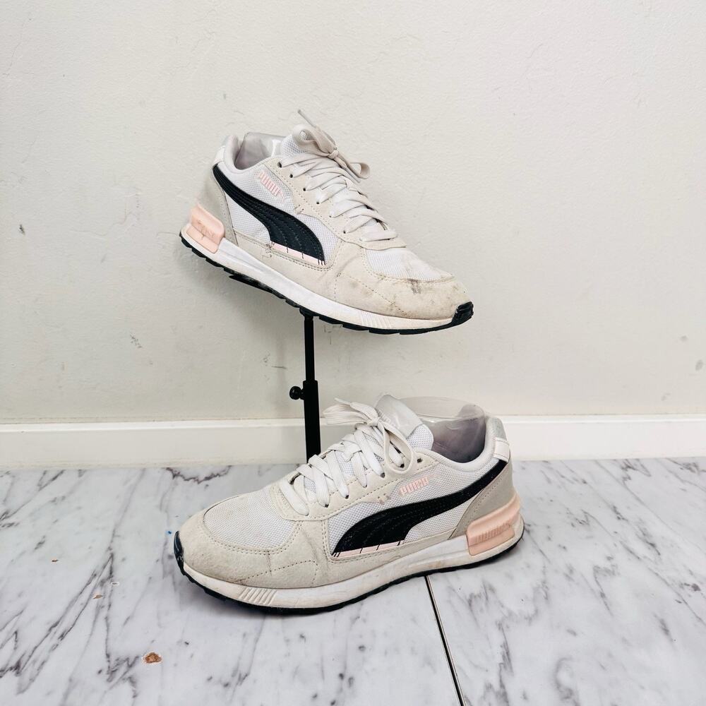 Puma Graviton sneakers White And Pink Women’s Size 8